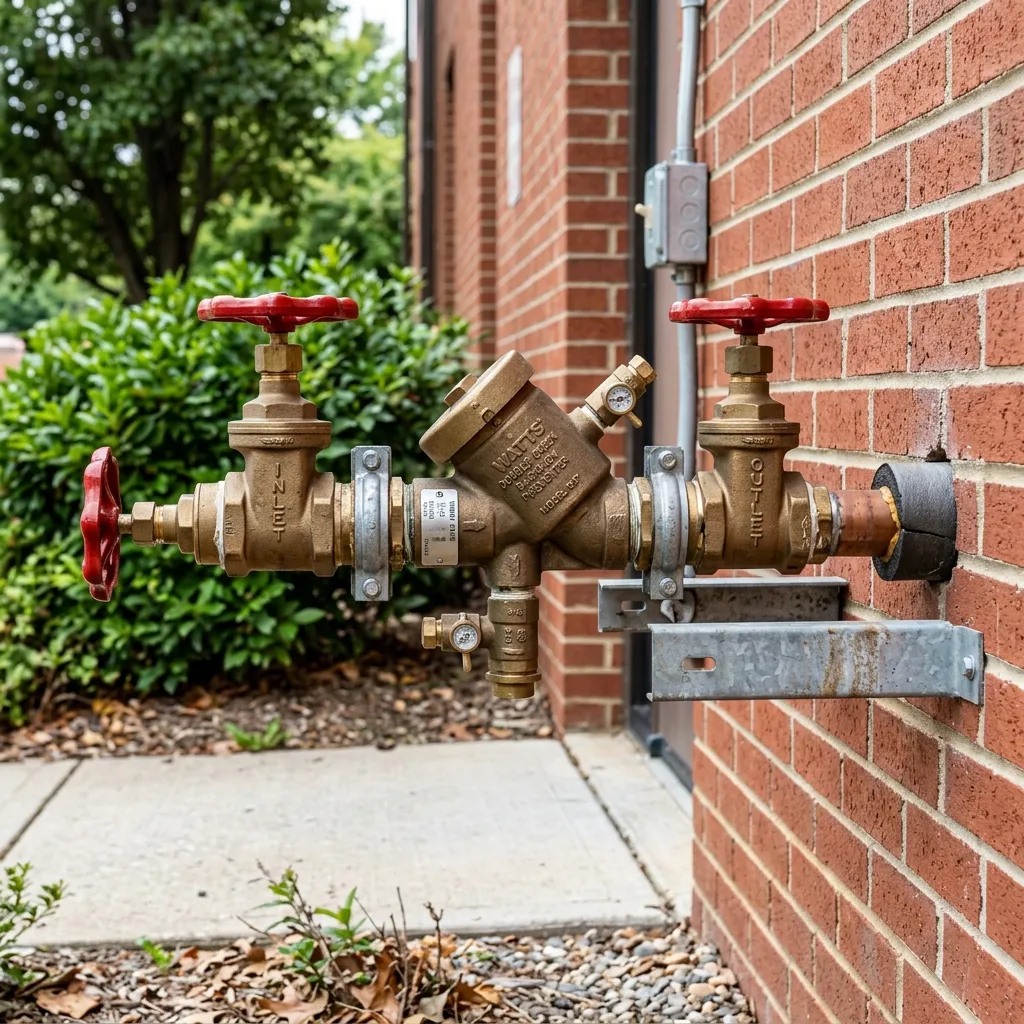 Licensed Backflow Prevention plumber providing emergency repairs